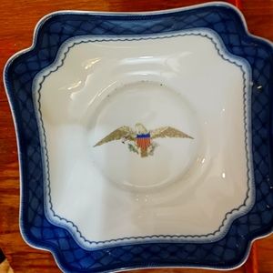 Vintage Mottahedeh Diplomatic Reception Dish